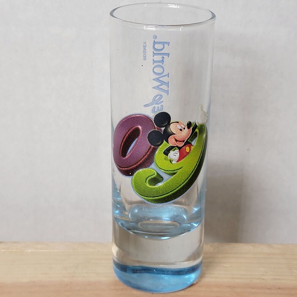 Walt Disney World Mickey '09 Tall Shot Glass